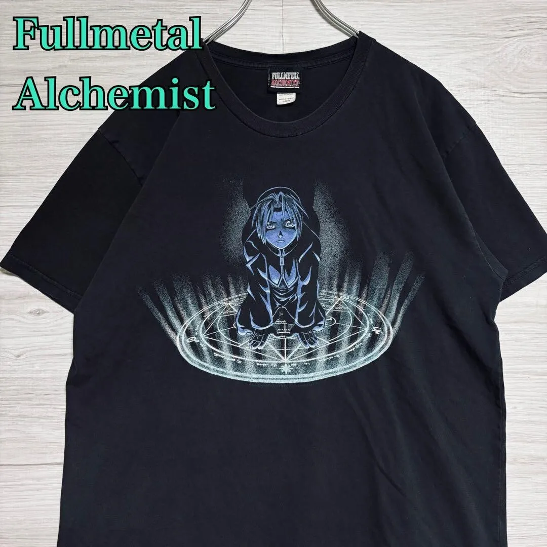 

JP anime Fullmetal Alchemist double sided short sleeve t-shirt mint condition