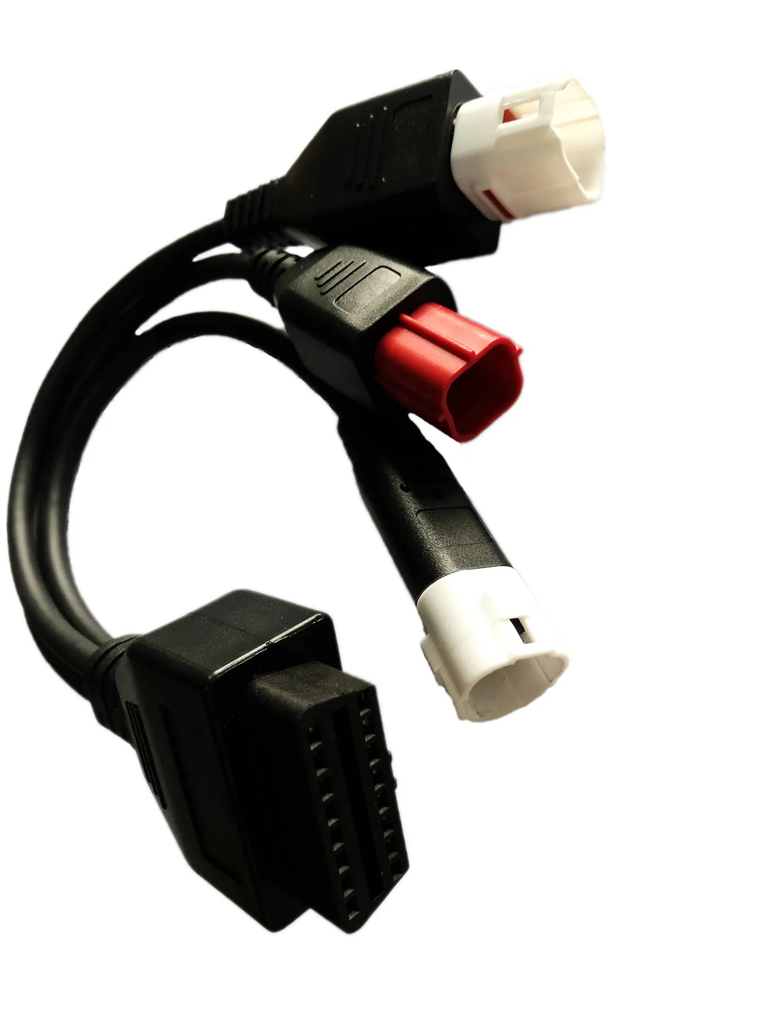 Cable de diagnóstico OBDII para motocicleta, adaptador de lector de código de error, Cable de extensión, para Yamaha 3/4 /5 pines a OBD2