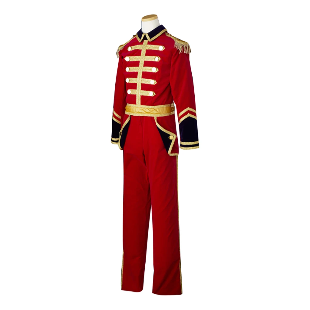 Tudor Regency Officer Soldier Costume Medieval Victorian Royal Court Noble Military Uniform Suit Gothic Steampunk Parade Gown