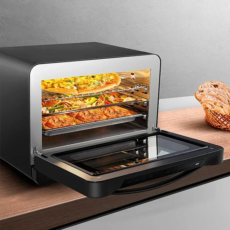 Desktop Steaming and Baking Two-in-one Machine Fully Automatic Intelligent 28L Steam Oven