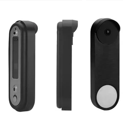 Funda de silicona impermeable resistente a la intemperie, cubierta protectora para timbre, funda de piel para Google Nest Video Doorbell (modelo de batería)