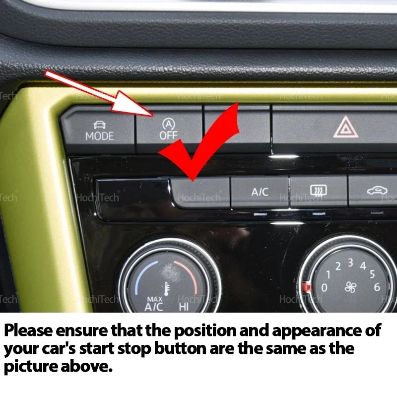 Auto Start Stop Disabler Cable Fit for VW T-Roc A11 D11 AC7 AC8 2017-2024, Engine Idle Stop Canceller Car Modification Accessory