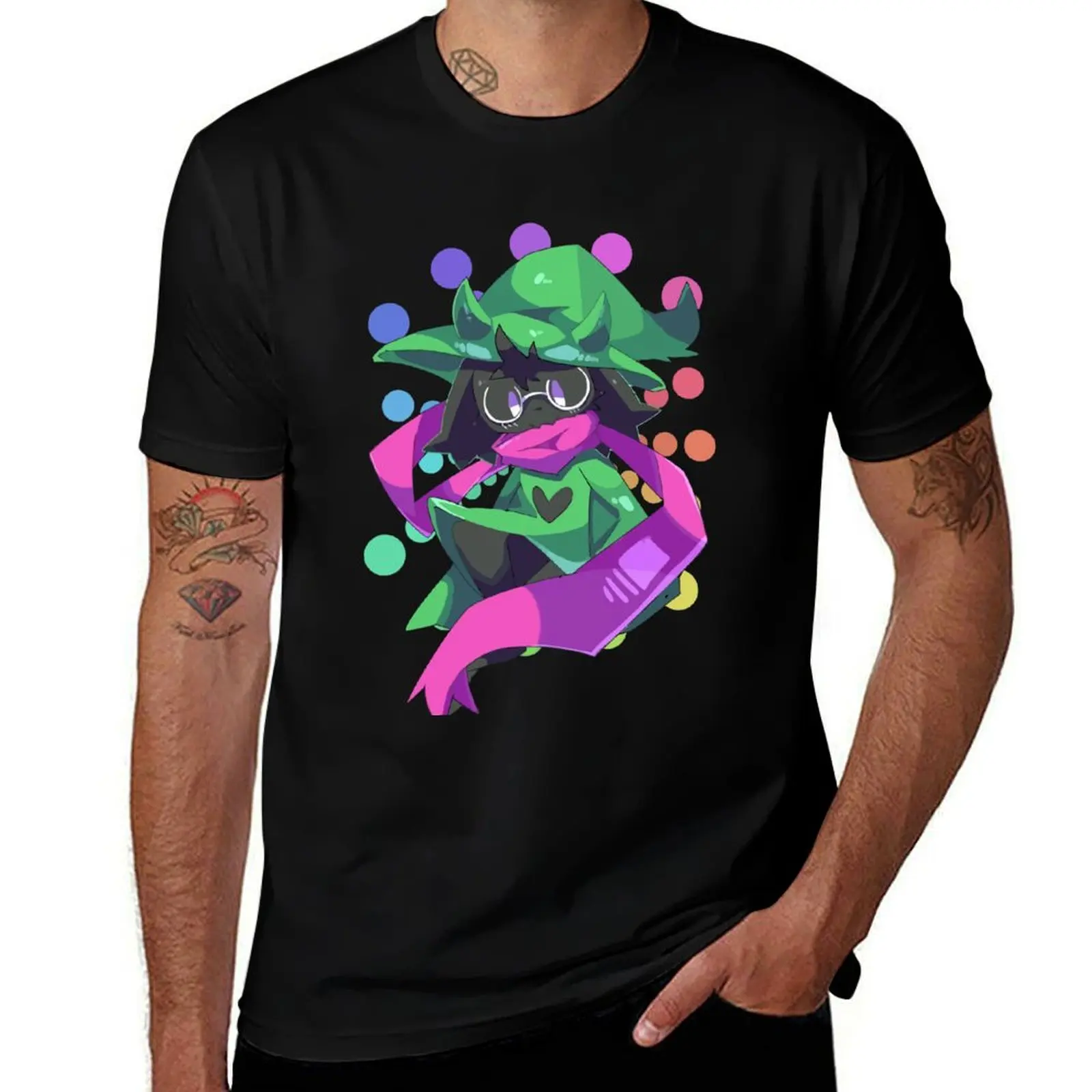 

Deltarune - Ralsei T-Shirt Short sleeve tee custom t-shirts boys whites tee shirts for men