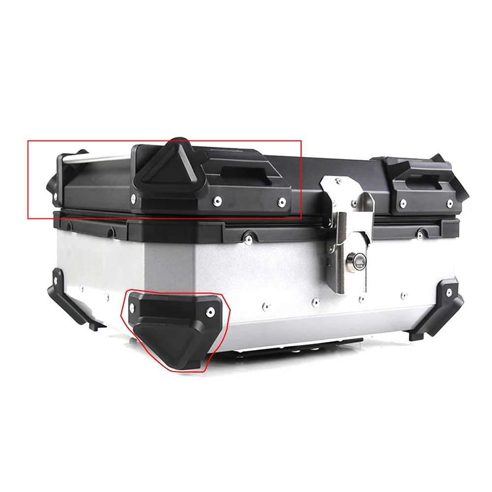 Motorcycle trunk protection angle 36L 45L 55L 65L 80L Rear Luggage Tail Box Top Box Case Nylon Plastic Protection Accessories - Detail 1