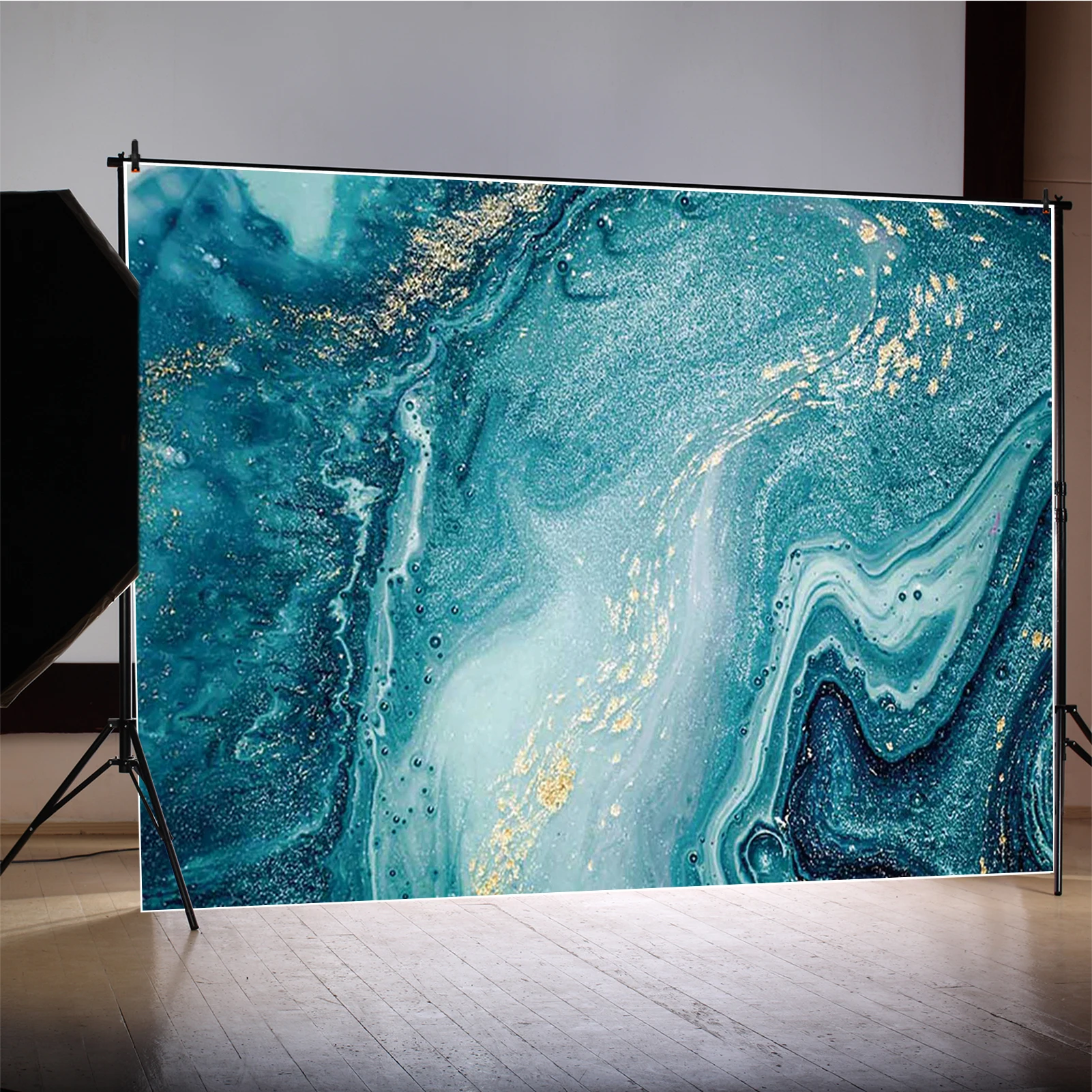 MOON.QG – arrière-plan personnalisé dégradés de rêve, blocs de couleurs abstraits, fond en marbre pour photographies murales, zone Photo, fête de mariage