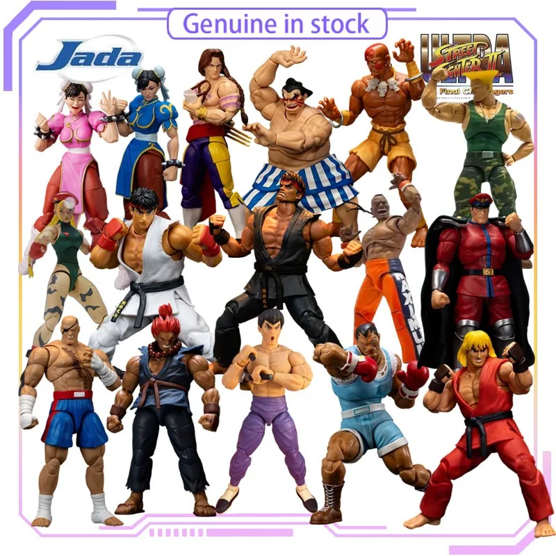 Jada Toys Original Ultimate Street Fighter 2: The Last Challenger Series Darcy/Baroque/Jamie White/Flying Dragon 2024 1/12