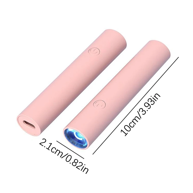 Máquina de fototerapia de uñas de secado rápido, LED UV, 3W, esmalte de Gel, lámpara secadora de uñas, herramienta de manicura, equipo de salón recargable