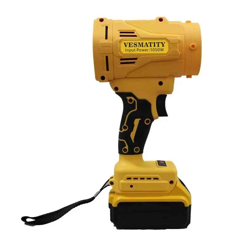 Vesmatity Jet Turbo Fan Electric Air Blower High Speed Cordless Air Duster Tool for Dewalt 18V 20V Battery Pro System