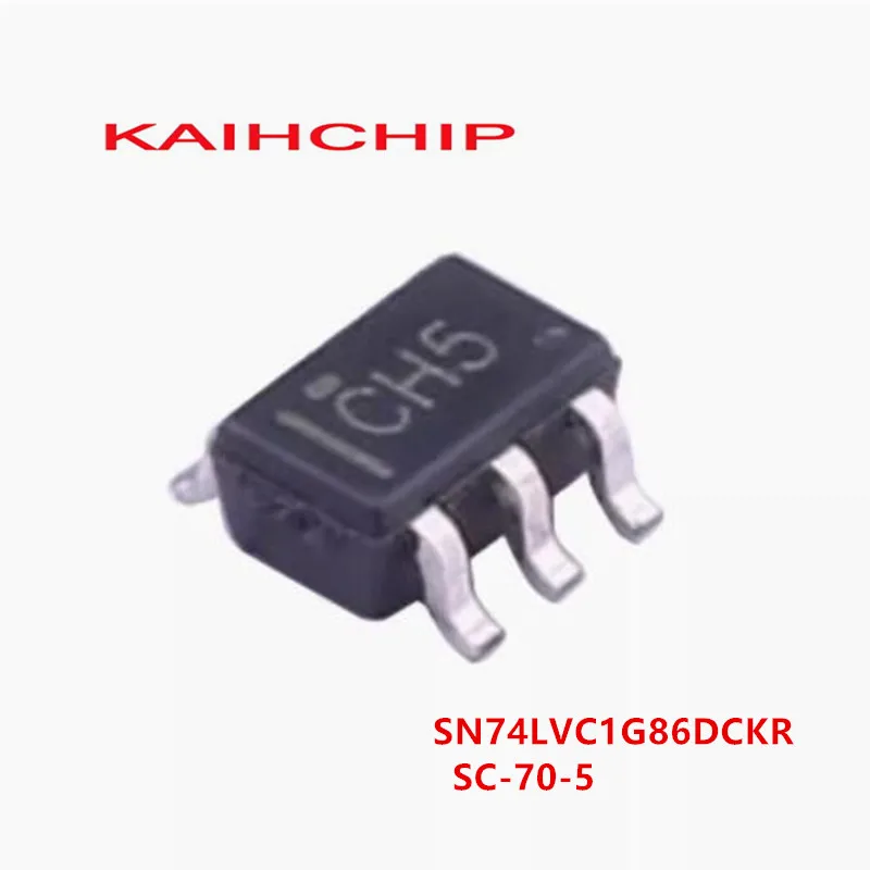 20PCS SN74LVC1G86DCKR marking CH5, CHF, CHJ, CH K, CHR SC-70-5 SN74LVC1G86  Logic Gates 2 Input chip