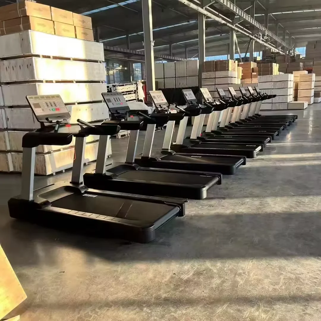 Hot Selling Gym Fitness Equipment Premium Running Machine Commercial LED Screen Motorized Treadmills Commercial Treadmills