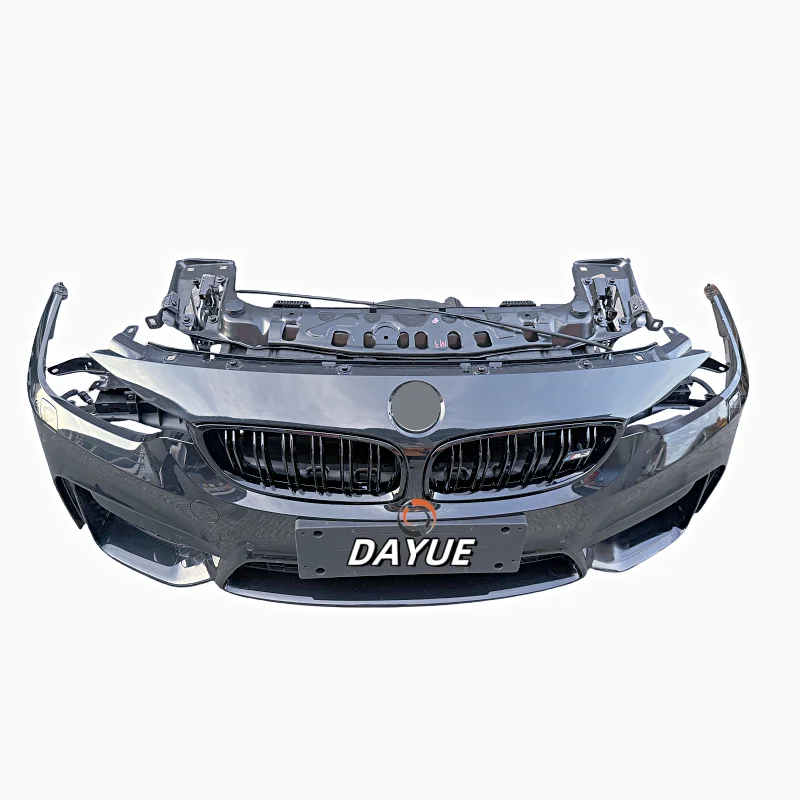 2019 for M3 M4 F80 F82 Car Front Bumper Kit with Electronic Fan Heat Sink Water Tank Plastic  Condition