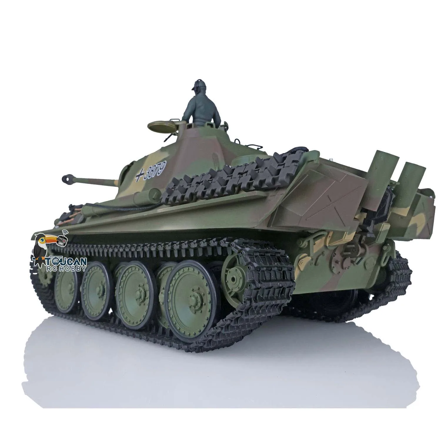 Toys TK-7.0 2.4G Heng Long 1/16 Scale 7.0 Plastic Ver Soviet KV-1 RTR RC Tank Model 3878 3879 Green Toy Army Radio Car TH17461