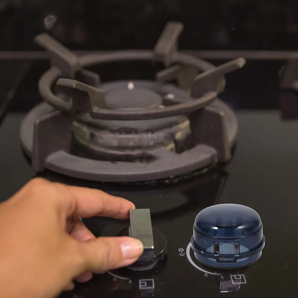 8 Cubiertas Protectoras para Perillas de Estufa de Gas, Protectores de Seguridad para Niños, Ajuste Universal para Estufas