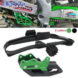 CNC Chain Guide Chain Slider Guide Roller Swingarm Protector For Kawasaki KX250F 2009-2020 KX450F 2009-2018 KLX450R 2011-2014