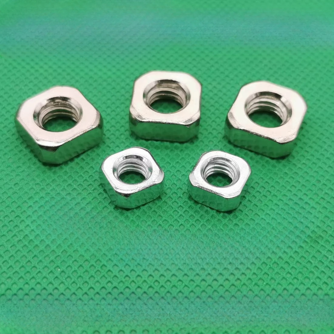 10PCS Carbon steel/stainless steel, national standard profile nut slider, square nut, square nut M3-M4-M5-M6-M8