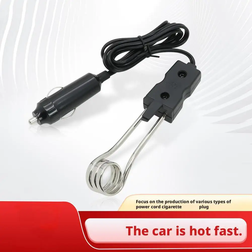 Electric Car Water Heater 12V 24V Boiler Hot Water Coffee Immersion Water Heater For Cars Caravans Trucks Trailers Accessories
