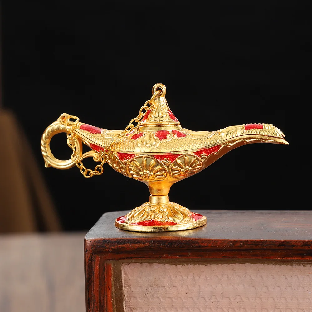Small magic lamp European court dinner magic lamp decorative ornament creative metal handicraft ornament