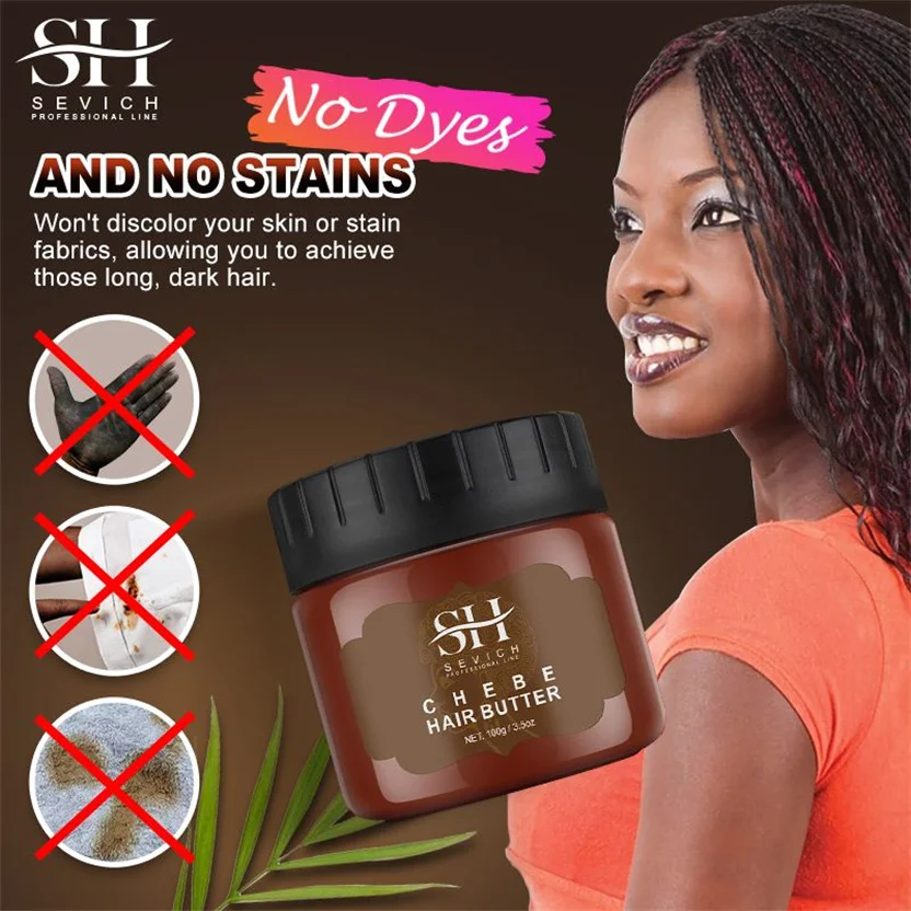 

100 г Chebe African Fast Hair Growth Traction Alopecia Маска для волос