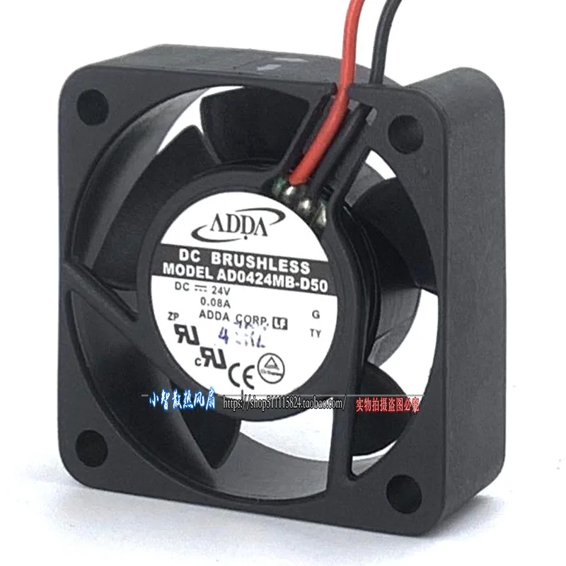 ORYGINALNY AD0424MB-D50 DC24V 0.08A 4015 40*40*15mm NOWY WENTYLATOR CHŁODZĄCY RADIATOR
