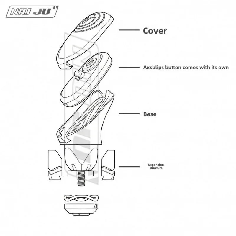 For SRAM AXS Blips Wireless Shift Button TT Bar Mount LEAP SRAM Wireless Base Auto Accessories