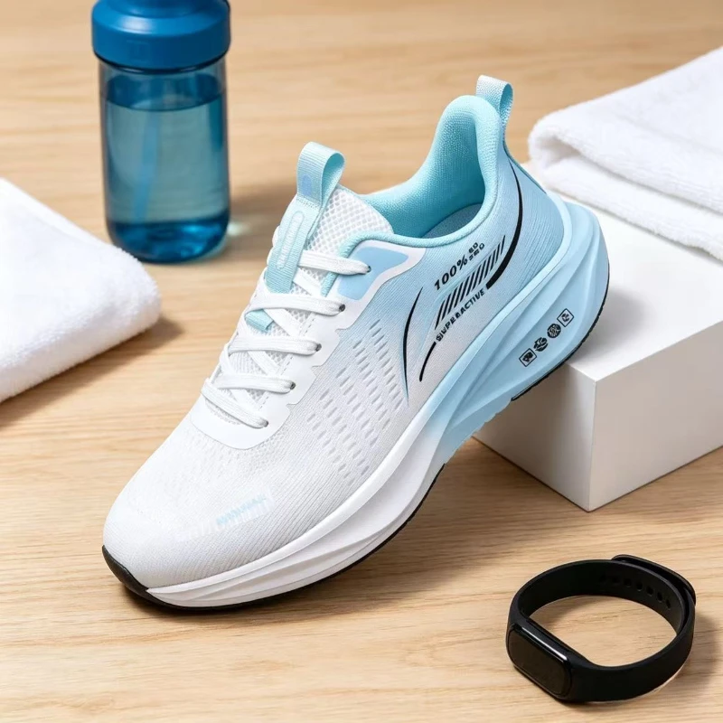 

2026 Men's lightweight casual sports shoes Four seasons new breathable soft-soled racing running shoes Students' sneakers