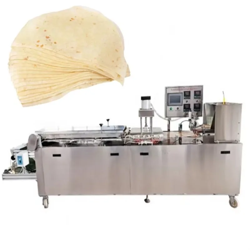 Bread making machine Tortilla making machine Automatic roti maker Food production line