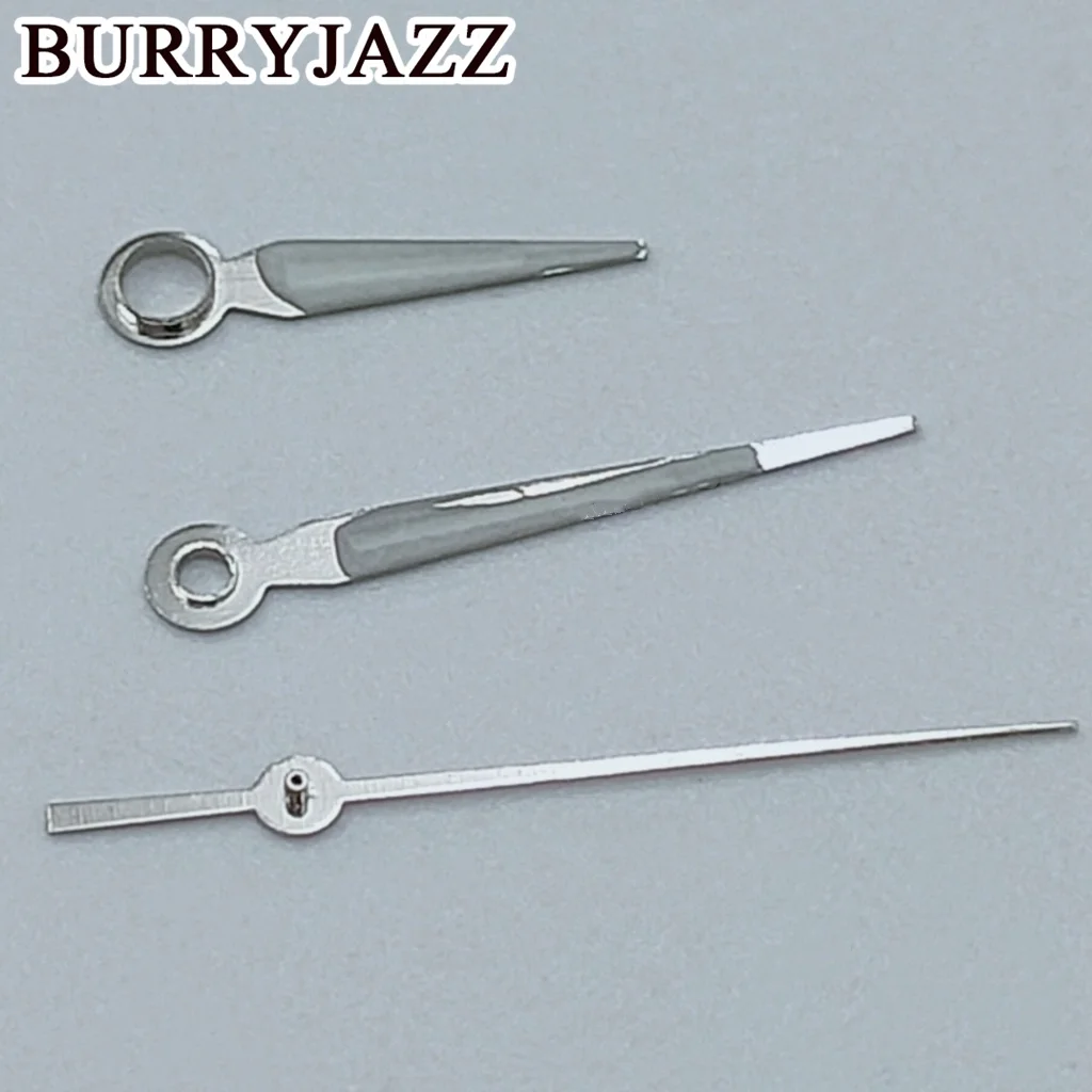 BURRYJAZZ NH35 NH36 NH38 7S26 7S36 4R35 4R36 Watch Hands Gun Silver Gold Rose Gold Blue Hands Green Luminous