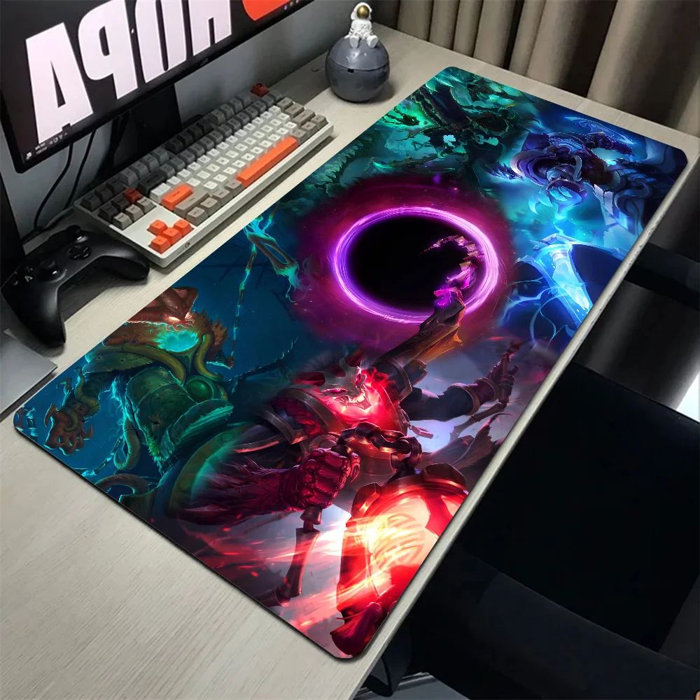 Game League of Legends Thresh Mousepad Large Gaming Mouse Pad  LockEdge Thickened Computer Keyboard Table Desk Mat