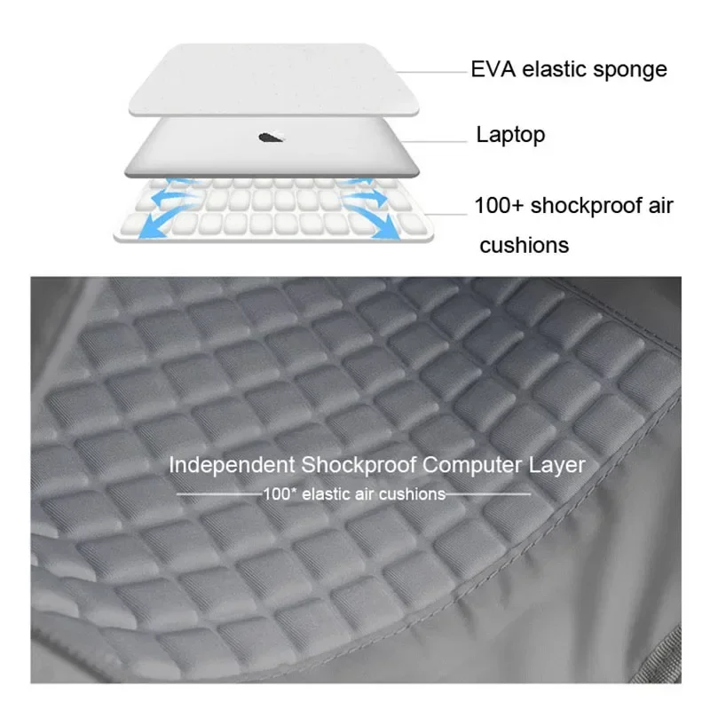 حقيبة كمبيوتر محمول مقاس 15.6 بوصة حقيبة متينة بمقبض حقيبة حماية للكمبيوتر المحمول لجهاز HP Dell Macbook Ultrabook