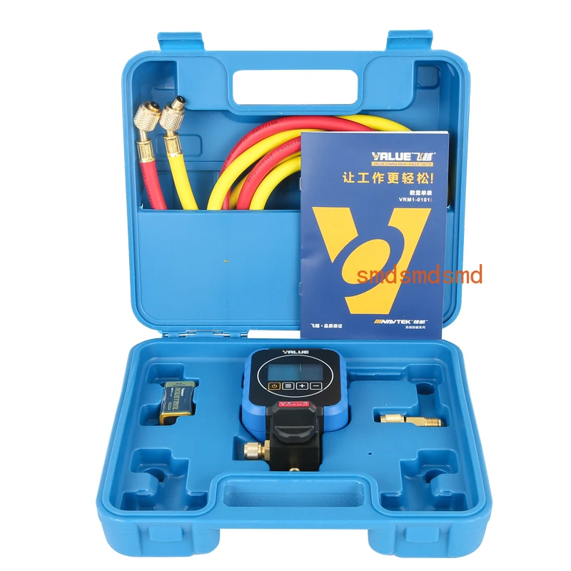 VALUE VRM1-0101i Digital Pressure Gauge  Air Conditioning Refrigerant Tool for R22 R134 R600 R410