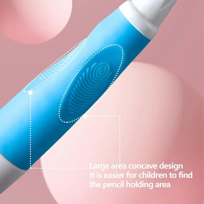 Карандаши для дошкольников для детей 3-5 лет, механический карандаш с милым медведем, объемный детский корректирующий захват, обучающие принадлежности, ручка для малышей
