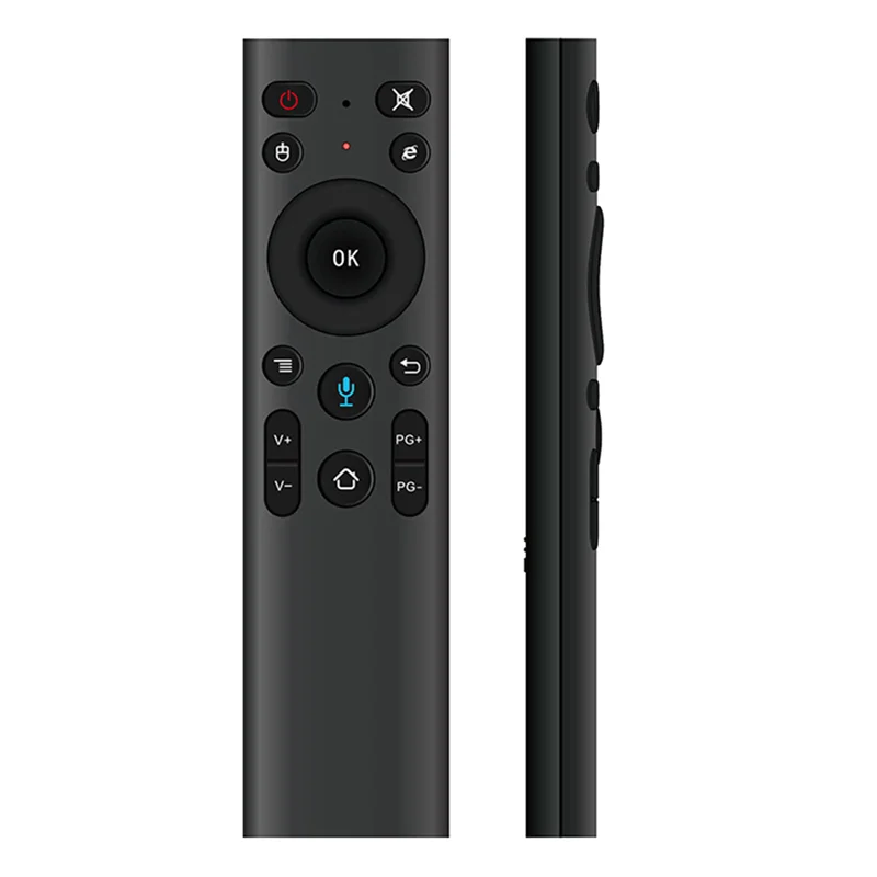 Q5+ Air Mouse Bluetooth Remote Voice Control for Smart TV Android Box 2.4G Wireless IPTV Voice Remote Control