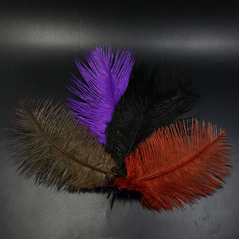 Royal Sissi 4 feathers pack medium size Ostrich feathers premium ostrich herl plume nymph body thorax collar fly tying materials