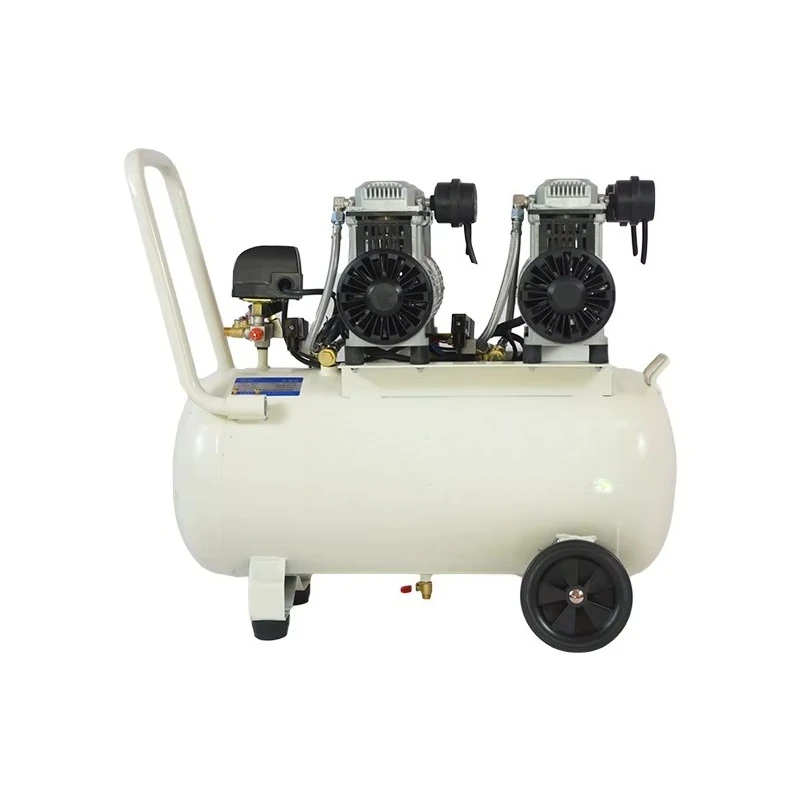 

Portable Oil Free Silent Air Cooled Compressor Pump For Small Spray Paint Air Gun Hobby Craft Coating Minor Spraying Operation
