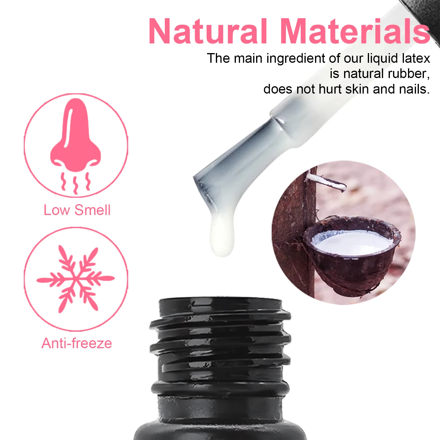 Nail Peel Off Liquid Anti-Overflow Glue Edge Latex Tape, Peel Off Cuticle Guard Nails Finger Lacquer Protector, Manicure Polish