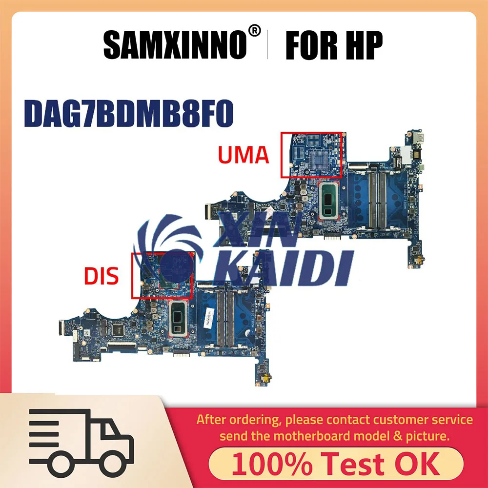 

Computer Systemboard For HP Pavilion 15T-CS 15-CS L34174-001 L34173-601 DAG7BDMB8F0 Laptop Motherboard CPU I5 I7 8th Gen