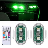 Car RGB Led Warning Light Anti-collision Taillight Flash Position Drone Lamp Motorcycle Wireless Remote Control Aircraft Light