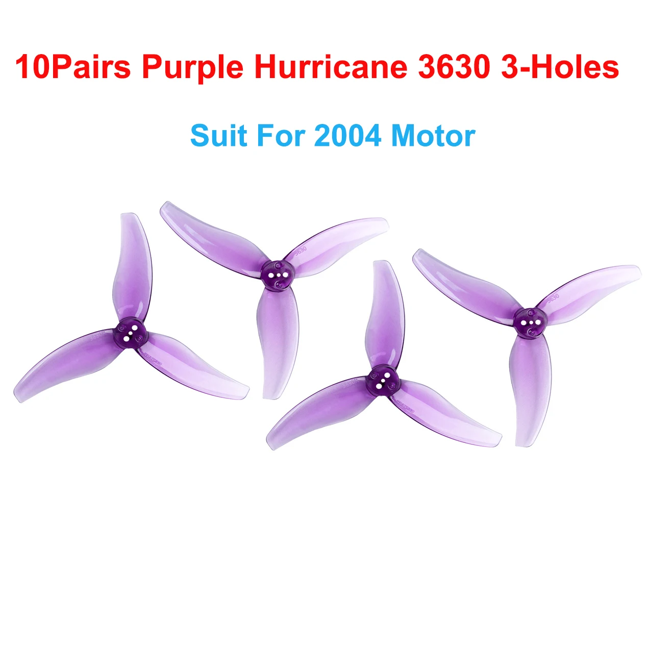 Gemfan(10CW+10CCW) Hurricane 3525 3630 4023 4525 3,5 Zoll/4 Zoll 1,5MM 3-Loch PC Propeller für 1806-2004 Motoren für FPV Freestyle – Detail 20