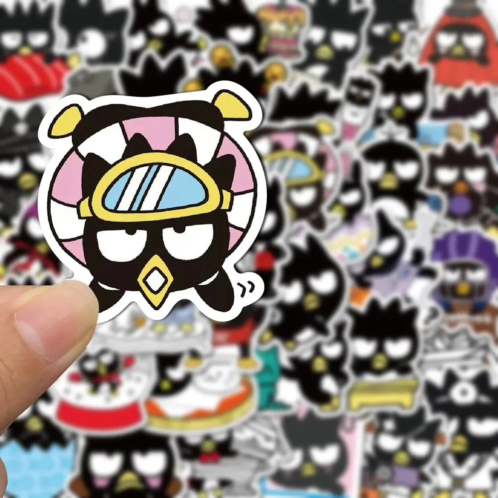 10/30/50/100pcs Sanrio BadBadtz-maru Stickers Funny Graffiti Kids Sticker Toy DIY Phone Case Skateboard Stationery Cartoon Decal