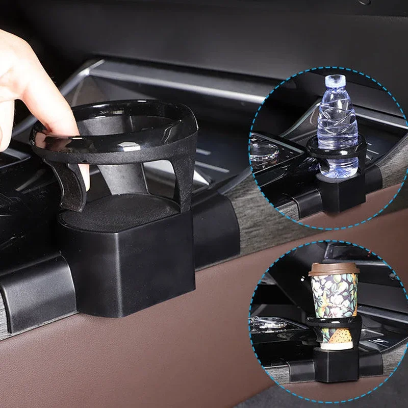 Water Cup Holder For BMW 7 Series i7/740i/735i G70 2023+ Car Gear Shift Panel Side Interior Accessories
