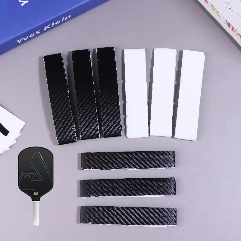 3Pcs Pickleball Racket Edge Sticker Paddle Head Edge Tape Sticker Reduce Impact And Friction Prevention Frame Protective Tape