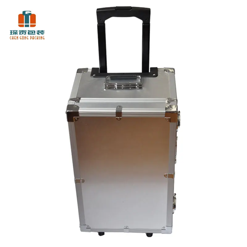 عرض بلاط السيراميك الألومنيوم عربة عرض حالة الطيران