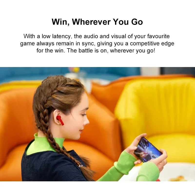 Huawei-auriculares inalámbricos Freebuds 4i, cascos con Bluetooth, cancelación activa de ruido, intrauditivos, estéreo, deportivos, para todos los teléfonos