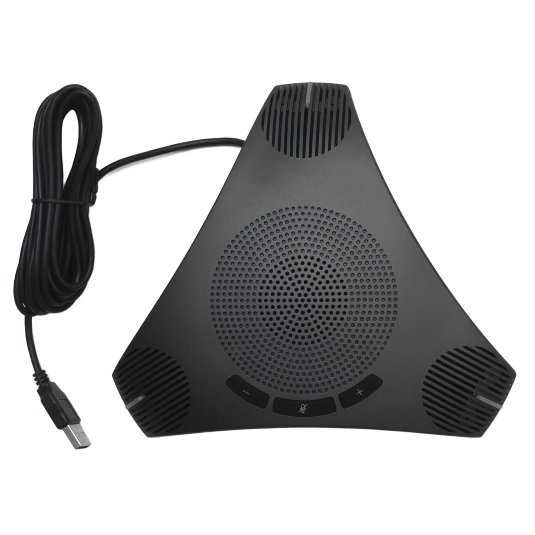 Exquisite-4X G95 Mini USB Desktop Computer Conference Omnidirectional Microphone Mic Speaker Speakerphone For Business Video Mee