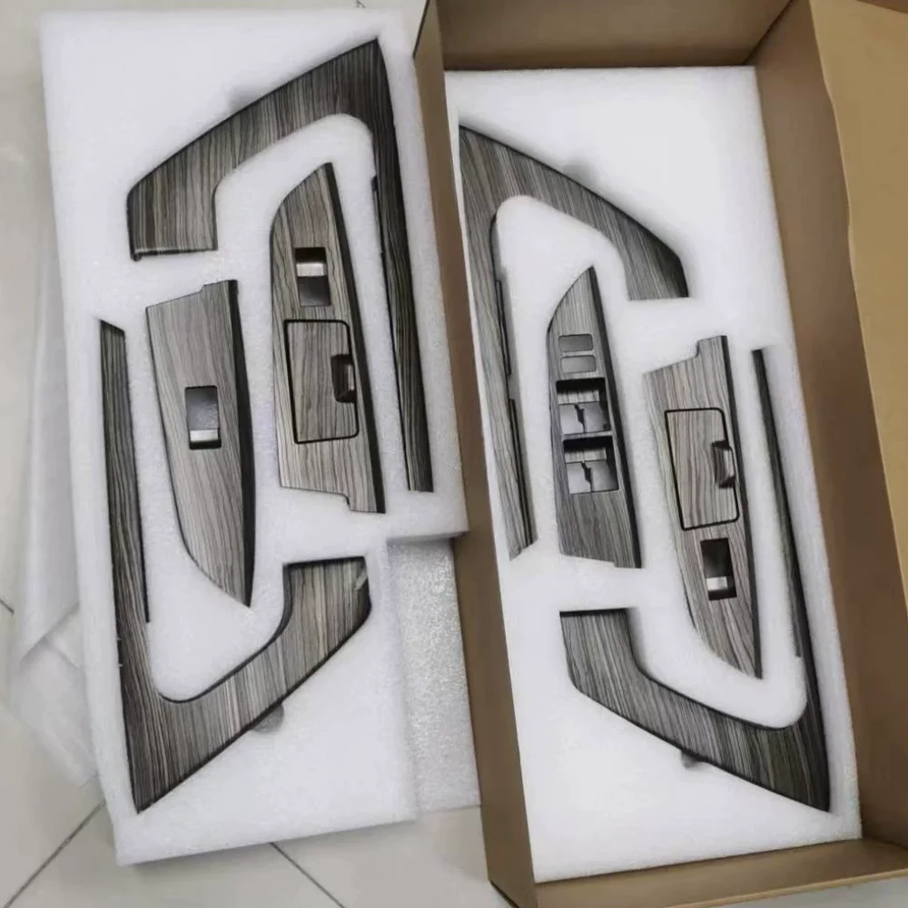 Car Interior Handle Trim Strips Modification for Toyota Land Cruiser LC200 2008-2020 Door handle decorative strip