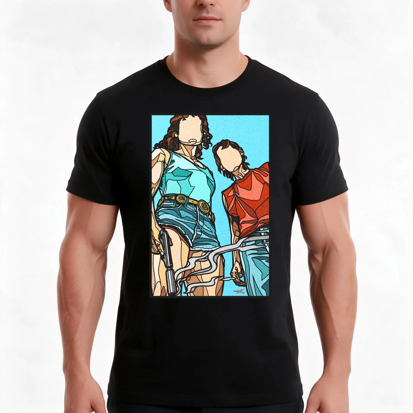 love lies bleeding T-Shirt Summer Casual Cotton Tee Oversized Streetwear Tops Vintage Graphic Print Loose Fit Short Sleeve