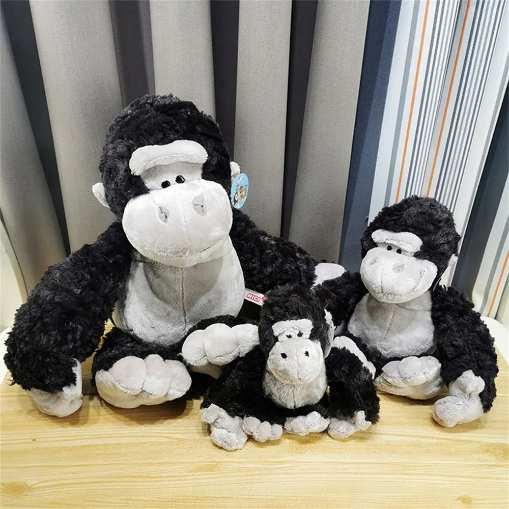 

Stuffed Animal Gorilla Plush Toy Pillow Toys Simulation Chimpanzee Orangutan Stuffed Doll Soft Pillow Toys Home Decoration