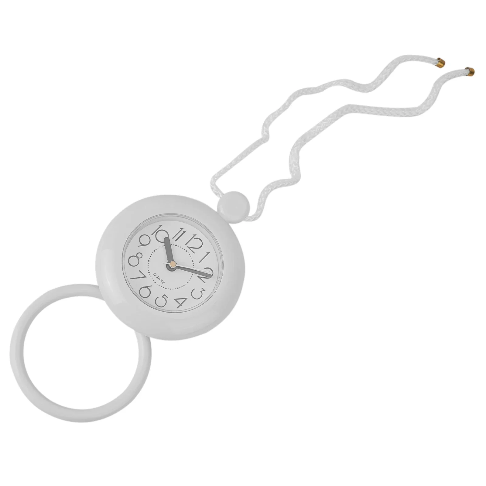 Diameter Cm Waterproof Bathroom Clock Nylon Lanyard AA Battery Bedroom Light Waterproof Environmentally Friendly Plastic