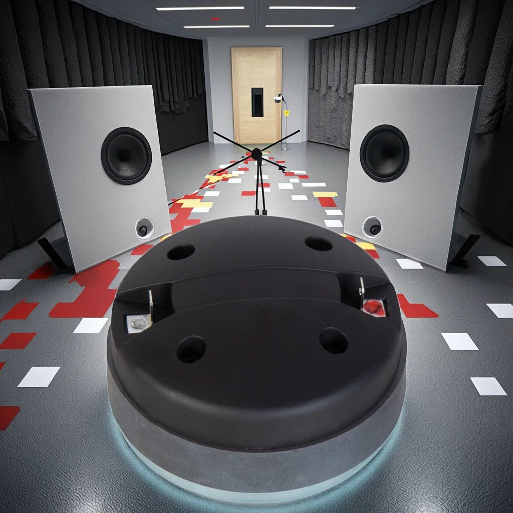 OEM/ODM Factory 50W Titanium Diaphragm Tweeter Speaker 106dB High-Frequency Driver 8ohm For Professional Audio Systems