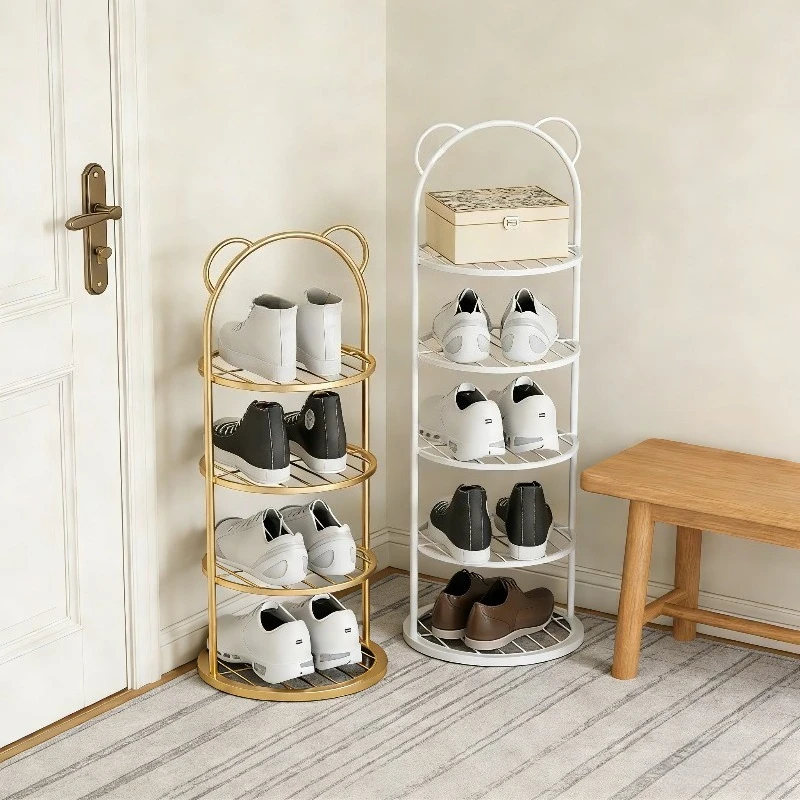 

Home Use Simple Shoe Rack Multi-layer Storage Space Saving Sturdy Durable Shoe Cabinet Small Simple Rack for Storage and Storage
